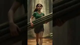 She Built a Tree House Alone in the Forest 🌳 Forest Home Adventure #forestlife #cinematicnature