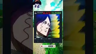 ASTA IR YUNO FIGHTING MOVEMENT || BLACK CLOVER EDIT || #anime  # black clover #youtubeshorts