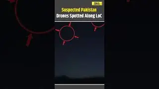 India Pakistan News: Pakistani Sending Drones Across LoC? #indiapakistan #shorts #viral
