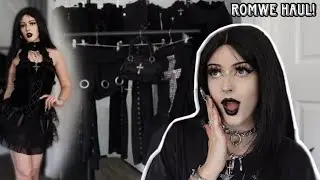 Alternative try on clothing haul 🖤 