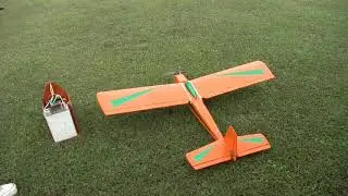 Clouds an RC Airplanes are in the Air, Falcon 56 K&B Torpedo .19 , 3D Printed Wing fly's again