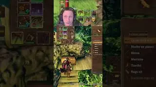 Ils m'ont laisser les raquett&eacute; xD #valheim #nogarderif #shorts