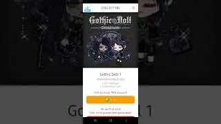 🖤🫶🏼 I love This Gothic Doll Gacha on LinePlay!