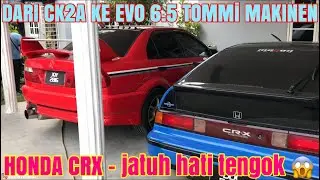 DARI CK2A ke EVO 6.5 TOMMI MAKINEN & HONDA CRX - untung kalau dapat parking depan umah 😭