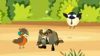 Woodpeckery and Chickadee-y meet Mark the Sparrow