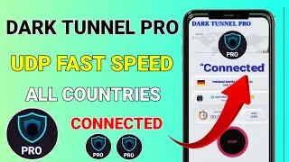 How to setup Dark Tunnel Pro VPN with fast udp speed settings for fast and secure online browsing 
