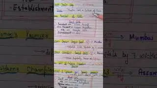 Daily Current Affairs|Handwritten notes|An Impressive#youtubeshort #currentaffair #handwrittennotes