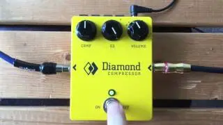 5 Minutes with the Diamond Compressor - Pedal Demo