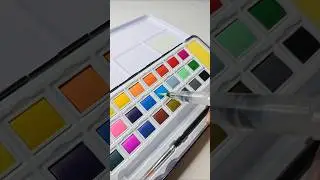 premium quality water color box 😍🤗🎨 #watercolor #artshorts