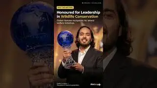 Why Anant Ambani Won the Global Humanitarian Award | Decoded| FinScape Report