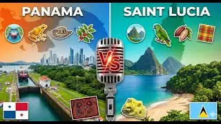 Panama vs Saint Lucia: The Hub of the Americas vs The Helen of the West