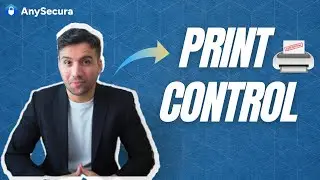 Print Compliance Made Easy: AnySecura Print Control Workflow