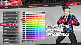 One Punch Man: A Hero Nobody Knows - Full Character Creation & Customization (OPM Game 2020) PS4 Pro