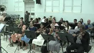 Banda de música de Caçu Goiás dia 25/1/26