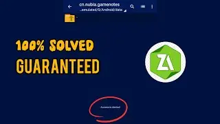 Z archiver Access denied problem 2026 FIX 🔥 | Paste Files WITHOUT Root ✔️ 