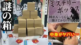 【撮影NG？】大量に積み上げられた謎の箱を取ろうとしたら大事件が…