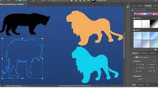 Shape Tools and Color Techniques in Adobe Photoshop