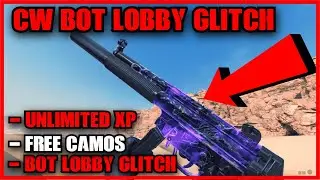 *NEW* COLD WAR BOT LOBBY GLITCH! FREE UNLIMITED XP NOW! COD CW DM ULTRA GLITCH! CW CAMO GLITCHES!