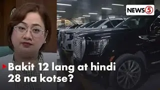 BOC, nilinaw kung bakit 12 luxury cars lang ang nasa search warrant vs  Discaya