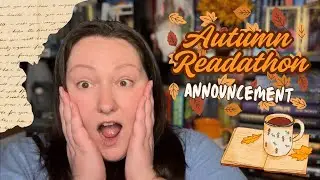 🍂🍁AUTUMN READATHON ANNOUNCEMENT🍁🍂 SEP-NOV 2025