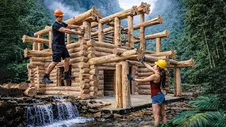 Survival skills: How to build a wooden house in 5 months for your daughter
