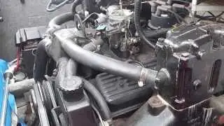 Mercruiser Engine after Overheating. Intake video 7-4-15