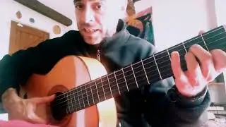 Video 2 Aprende Guitarra española desde 0  Tono Mi m ( lam y Si 7) Mano izquierda