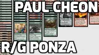 Channel Cheon - Modern R/G Ponza (Deck Tech & Match 1)