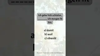 🎯 B1 German Grammar Challenge &ndash; Fill in the blanks! 🇩🇪 #Deutschlernen #B1Deutsch #GermanGrammar