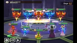 Summoner War TOA Hard Stage 92 (April 2017 featuring Sonnet)