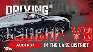 Driving a 630bhp V8 Audi RS7 Through the Lake District ft. Zac Studd | Business & Launch Control Fun