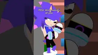How do you feel when Anna waves at you? | Stick nodes #animation #sticknodespro #sonicoc