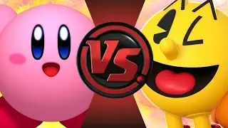 KIRBY vs PAC-MAN! Cartoon Fight Club Episode 73