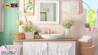 🌸 Shabby Chic Small Space Makeover: Enchanting Lace, Ruffles & Crochet Decor Ideas 🏡✨