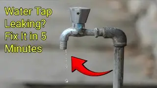 Water Tap Leaking? Fix It in 5 Minutes | Easy Home Repair Trick