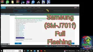Samsung SM-J701F/DS How To Flashing | SM-J701F/DS Samsung j7 Nxt Flash Done ✅#samsungfw