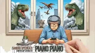 Piano piano - Sandro Spedicati (Videoclip Animato)