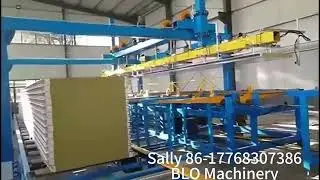 Rock wool polyurethane production line