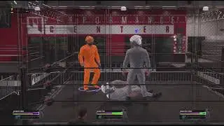 Bio wrestling pumpkin head vs bunker bio vs space bio