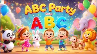 ABC Party Song &ndash; Learn Uppercase and Lowercase Letters | Fun Alphabet Dance for Kids
