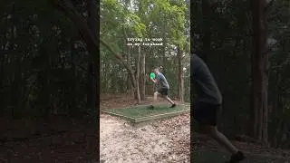 The last throw is more like it #discgolf #forehand