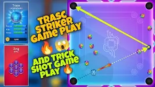 Trace Striker Game Play Carrom pool🔥| Carrom Pool Trick Shot Game play E | Carrom pool Gaming Nazim