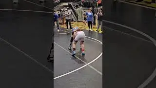 Aidan wrestling in AAU NGWL State Open 3/9/24 Midgets 85