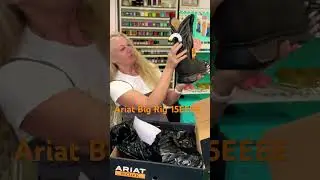 @AriatIntl #ariatboots #cowboys #thesebootsaremadeforwalking #boots big rig boa size 15EEEE
