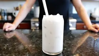 How to make Refreshing Coconut Agua Fresca recipe | Coconut Milk water Drink