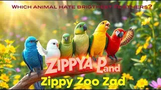Which Animal Has Bright Green, Blue, Red & Yellow Feathers? | Colourful Bird Nursery Rhyme for Kids