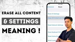 What Happens When You Erase All Content And Settings?