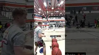 Red Bull &lsquo;Run the Racks&rsquo; 3pt competition (17/25 made shots) 🏀🔥🐂