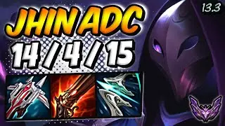 Jhin vs Sivir ADC ( 14 / 4 / 15 ) | Korea Master Patch 13.3 | Season 13 🥇