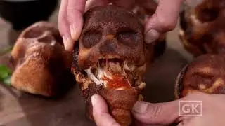 Skull Pizza Cake Mold